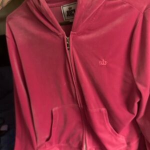 Juicy Couture Pink Velour Jacket